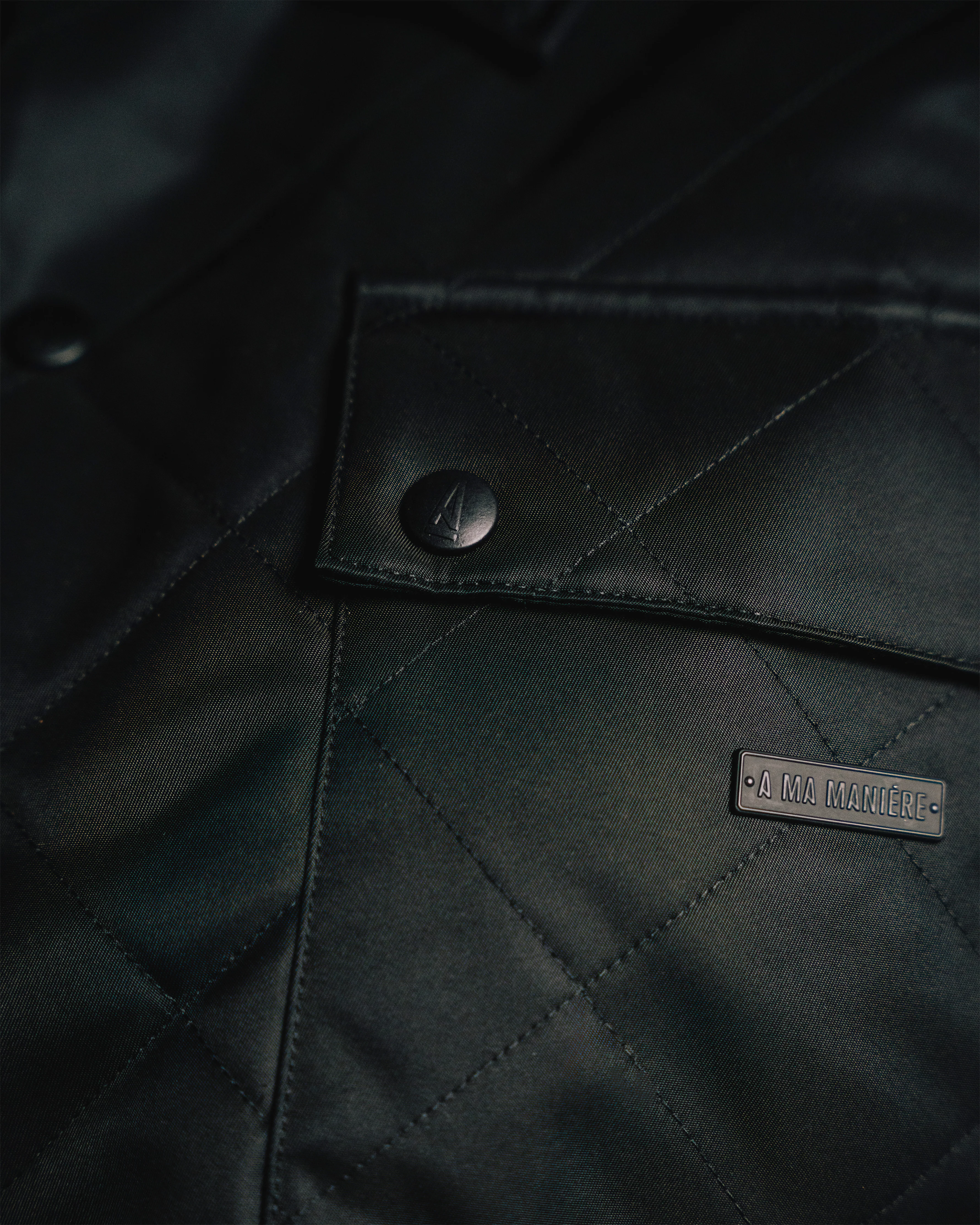 PETRATEX NYLON QUILTED COACH JACKET - Image 3