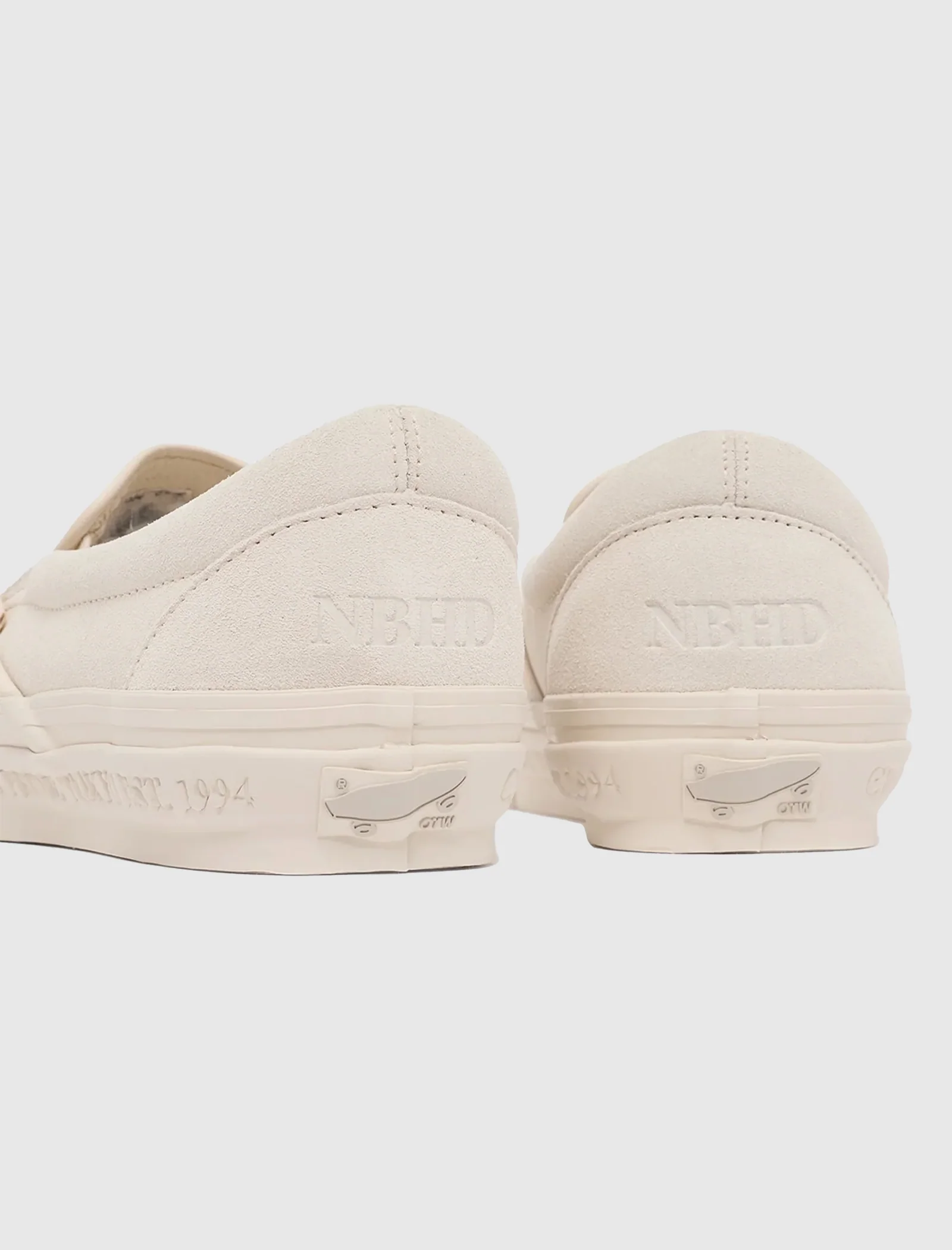 NEIGHBORHOOD X OTW CLASSIC SLIP ON "WHITE" - Image 4